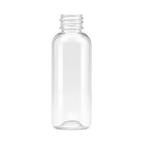 The 50ml Clear PET Boston Tall Bottle 20/410 mm, is an elegant and practical choice for packaging various liquids, including lotions, serums, and essential oils.