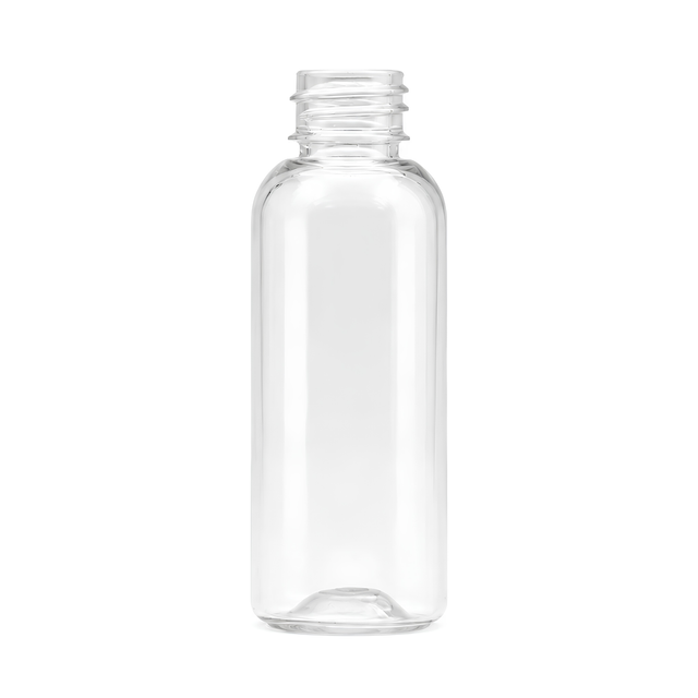 The 50ml Clear PET Boston Tall Bottle 20/410 mm, is an elegant and practical choice for packaging various liquids, including lotions, serums, and essential oils.