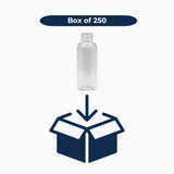 50 ml PET Boston Tall Bottle (20 mm neck) - No Closure - Clear