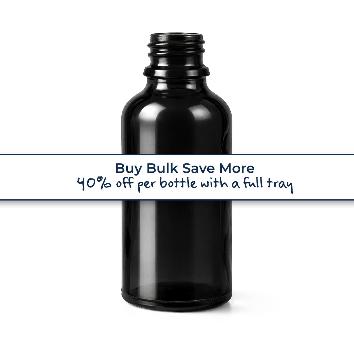 Buy bulk save more, black 50ml glass dropper bottle, empty cosmetic packaging for serums, oils and skincare formulations