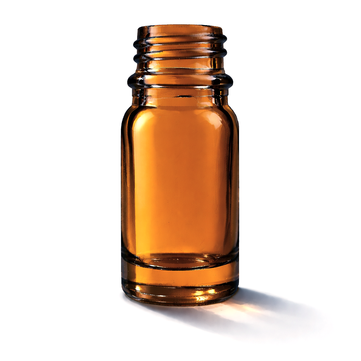 5ml amber glass dropper bottle, empty cosmetic packaging for serums, oils and skincare formulations