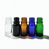 5ml collection glass dropper bottles, empty cosmetic packaging for serums, oils and skincare formulations
