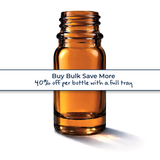 Buy bulk save more 5ml amber glass dropper bottle, empty cosmetic packaging for serums, oils and skincare formulations