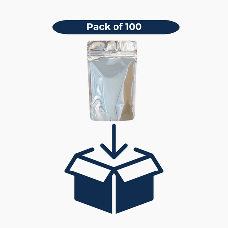 600 ml Stand-Up Pouch (Zipper) - Metallic