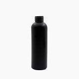 125ml HDPE Boston Tall Bottle (24mm neck) - No Closure - Black