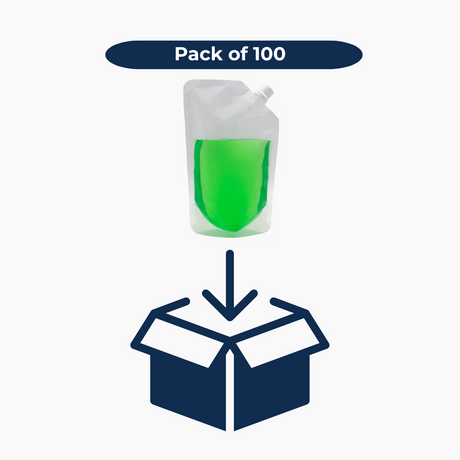 750 ml Spouted Stand-Up Pouch - Clear