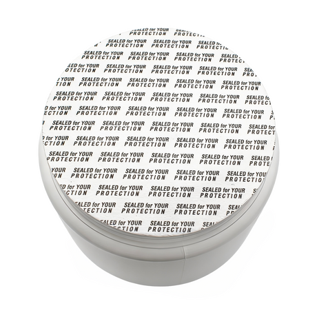 83mm Pressure-Sensitive Seal designed for 85mm neck HDPE jars in 250g, 500g, and 750g sizes. Provides a secure, reliable seal with easy pressure-sensitive application.