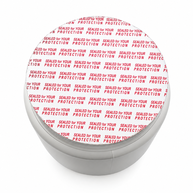 83mm aluminium foil heat induction seal liner designed to create a secure, tamper-evident and leak-resistant seal on compatible containers.