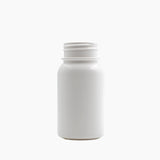 125ml HDPE Tablet Container (38mm neck) - No Closure - White