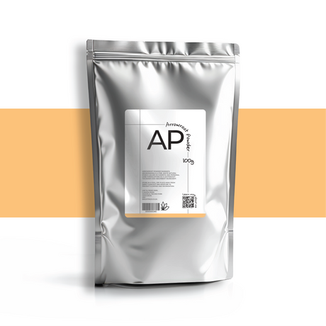 100g Arrowroot Powder cosmetic grade, white plant-based starch used in skincare and body care to absorb moisture and enhance product texture