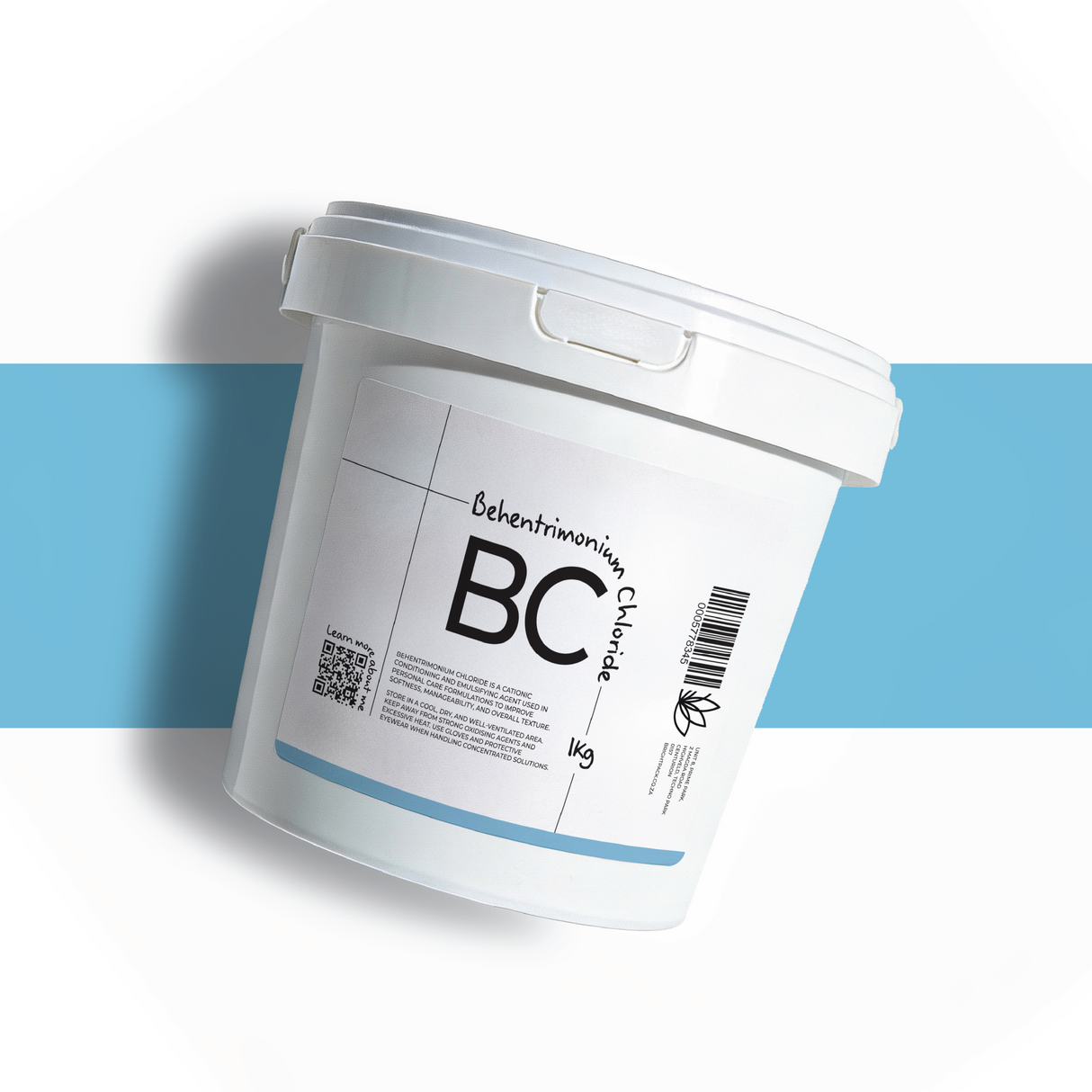 1Kg Behentrimonium Chloride cosmetic ingredient, conditioning agent used in conditioners and hair masks for smooth texture and improved manageability