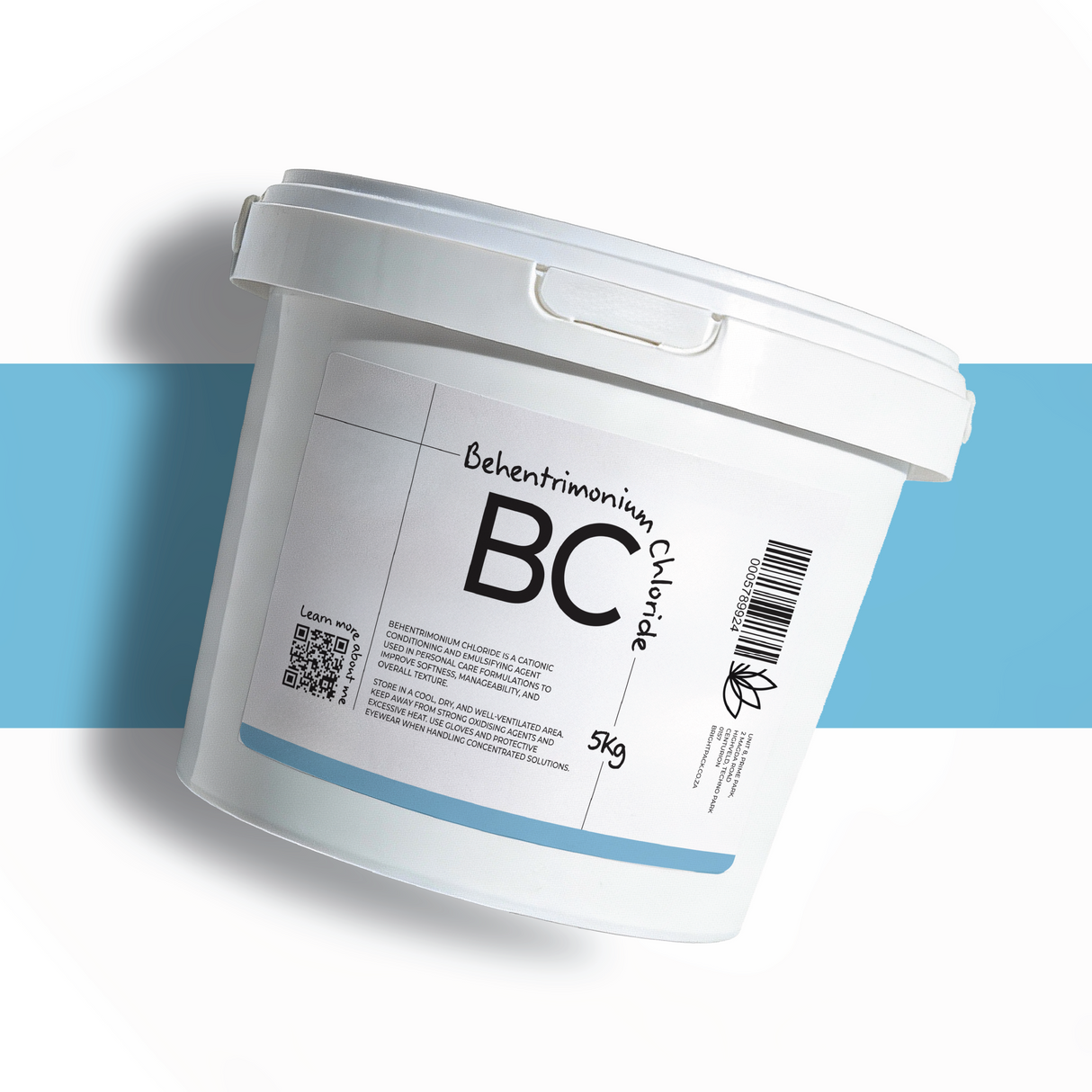 5Kg Behentrimonium Chloride cosmetic ingredient, conditioning agent used in conditioners and hair masks for smooth texture and improved manageability