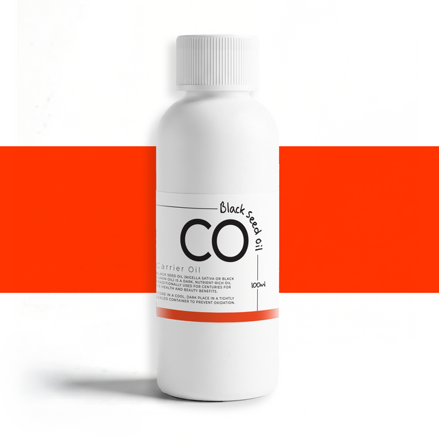 Black Seed Oil 100ml cosmetic oil, also known as Black Cumin Oil, nutrient-rich and antioxidant-packed for skin nourishment, hydration, and hair care