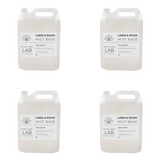 A bulk pack of four 5-litre bottles, perfect for wholesale buyers, fragrance businesses, and large-scale production of high-quality linen and room sprays.