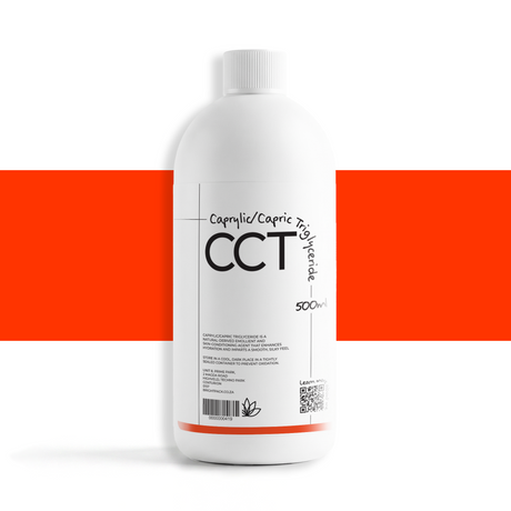 500ml Glyceryl Caprylate cosmetic ingredient, natural emollient derived from fatty acids used to improve skin feel, moisture, and formulation texture