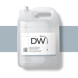 5L Deionised Water for cosmetics and formulations, purified water free from ions and minerals for skincare, pharmaceutical, and industrial use