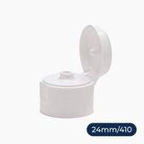 Flip Top Cap (24 mm) - White