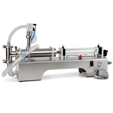 Horizontal Pneumatic Liquid Filling Machine (500-5000ml) - Single Nozzle Precision Filler
