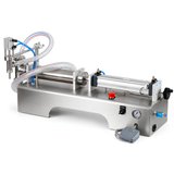 Horizontal Pneumatic Liquid Filling Machine (500-5000ml) - Single Nozzle Precision Filler