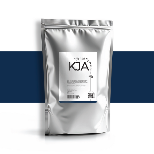 50g Kojic Acid Dipalmitate cosmetic ingredient, stabilised form of kojic acid used for brightening, evening skin tone, and reducing irritation