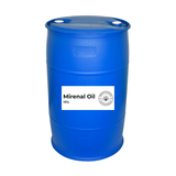 Blue barrel labeled 'Mirenal Oil 191L' on a white background - Bulk