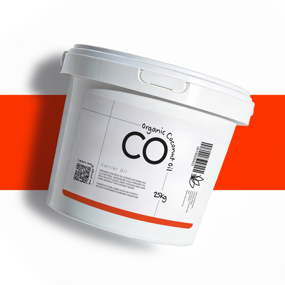 Organic Coconut Oil (Odourless) – Bright Packaging and Raw Materials