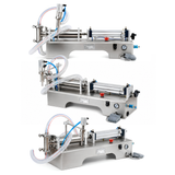 Horizontal Pneumatic Liquid Filling Machine (100-1000ml ) - Single Nozzle Precision Filler