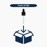 Pipette Dropper 18 mm For 30 ml Glass Bottle Pack of 120 bulk option