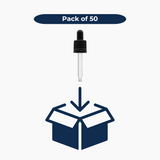 Pipette Dropper 18 mm For 30 ml Glass Bottle Pack of 50 bulk option