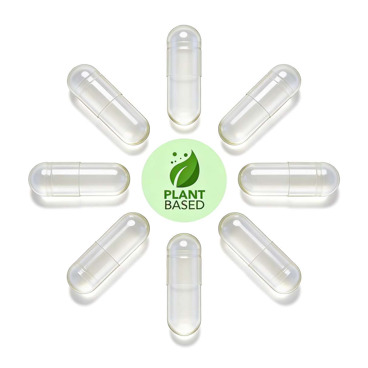 Plant-Based Capsule Shells (Size 00) - Pack of 500
