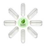 Plant-Based Capsule Shells (Size 00) - Pack of 500