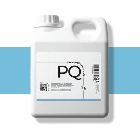1Kg Polyquaternium 7 water-soluble conditioning agent, used in shampoos and body washes for anti-static effect and silky feel