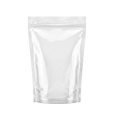 750ml Stand-Up Pouch Clear with Resealable Zipper SALE