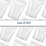 750ml Stand-Up Pouch Clear with Resealable Zipper SALE