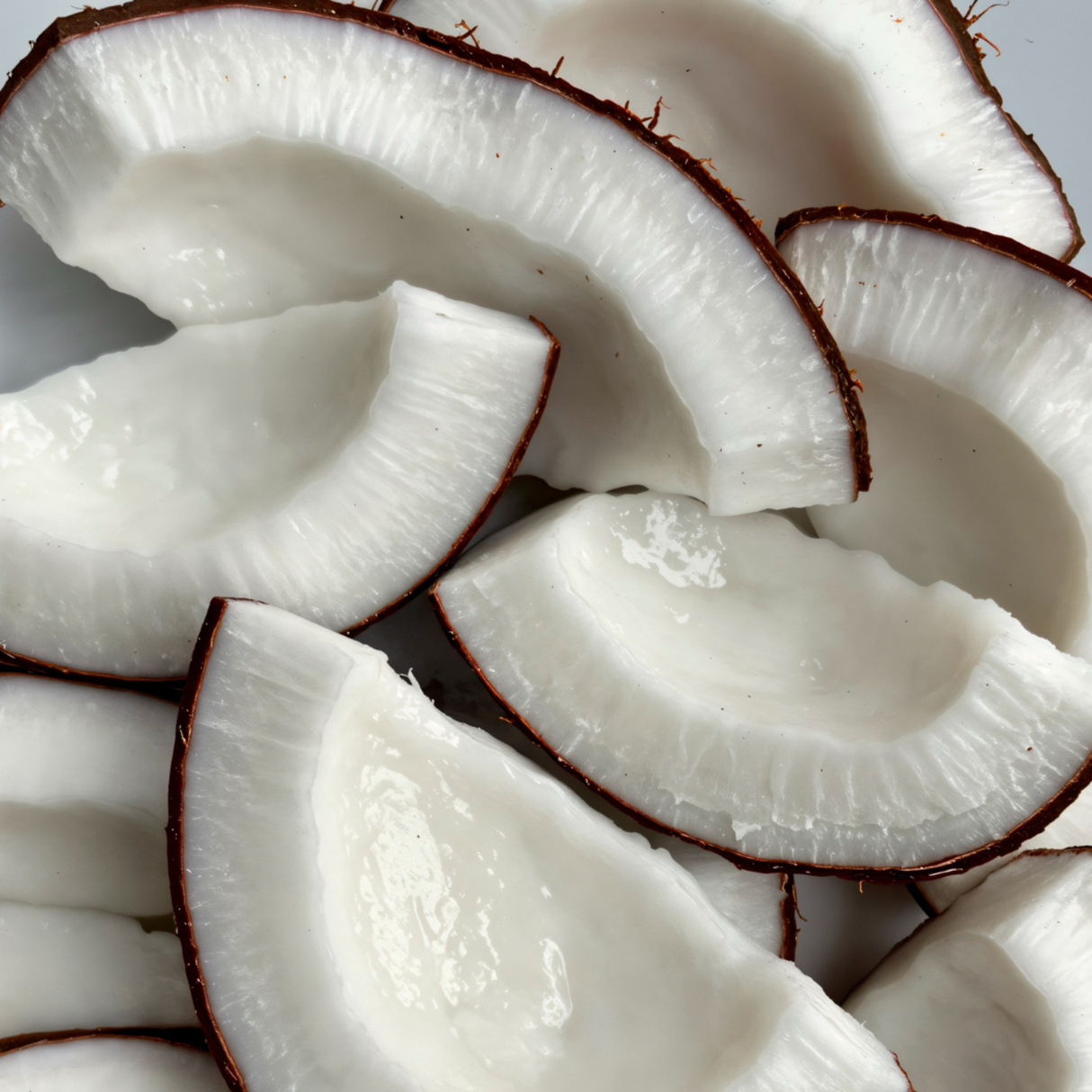 Organic Coconut Oil odourless cosmetic oil, refined to remove scent, rich in fatty acids for skin hydration and hair nourishment