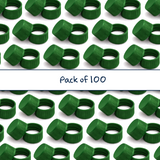 24mm standard caps with EPE liner for plastic bottles, suitable for cosmetic, personal care and liquid packaging