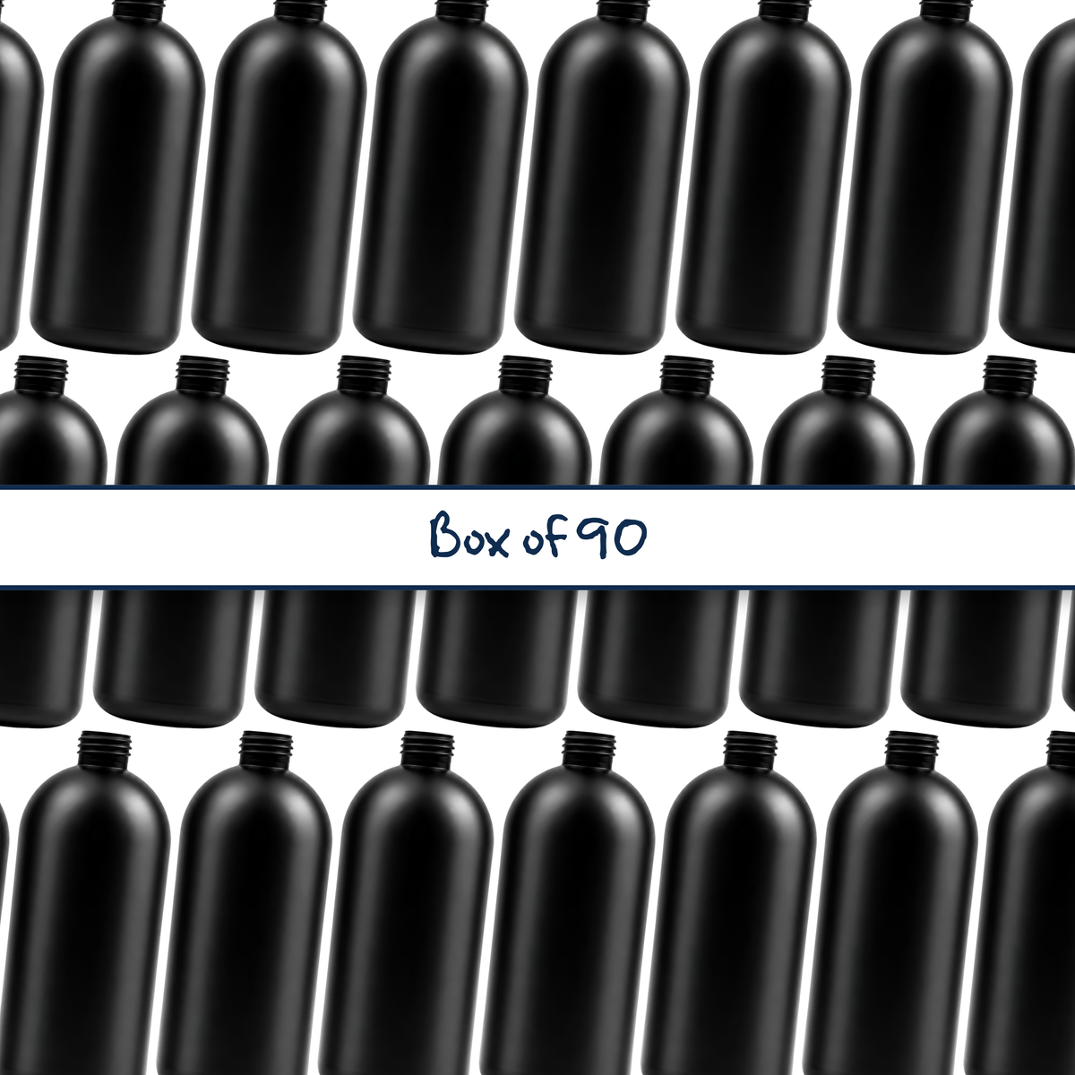 500ml Black HDPE Boston Bottle 24/410 mm is a robust and versatile packaging solution, perfect for a variety of liquids, including shampoos, conditioners, and cleaning solutions.