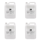 Four Brightpack Cocoa Cabana Luxury Hand and Body Lotion #28 jerry cans displayed together for bulk pack option