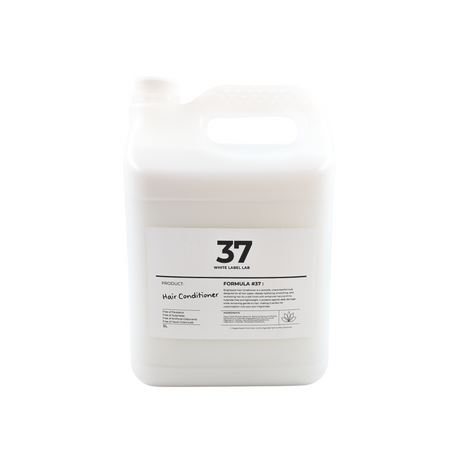 Brightpack Hair Conditioner #37 in a 5L jerry can with labelled product information
