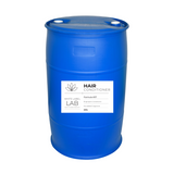 Large blue 200kg drum labelled Brightpack Hair Conditioner #37 for bulk supply option