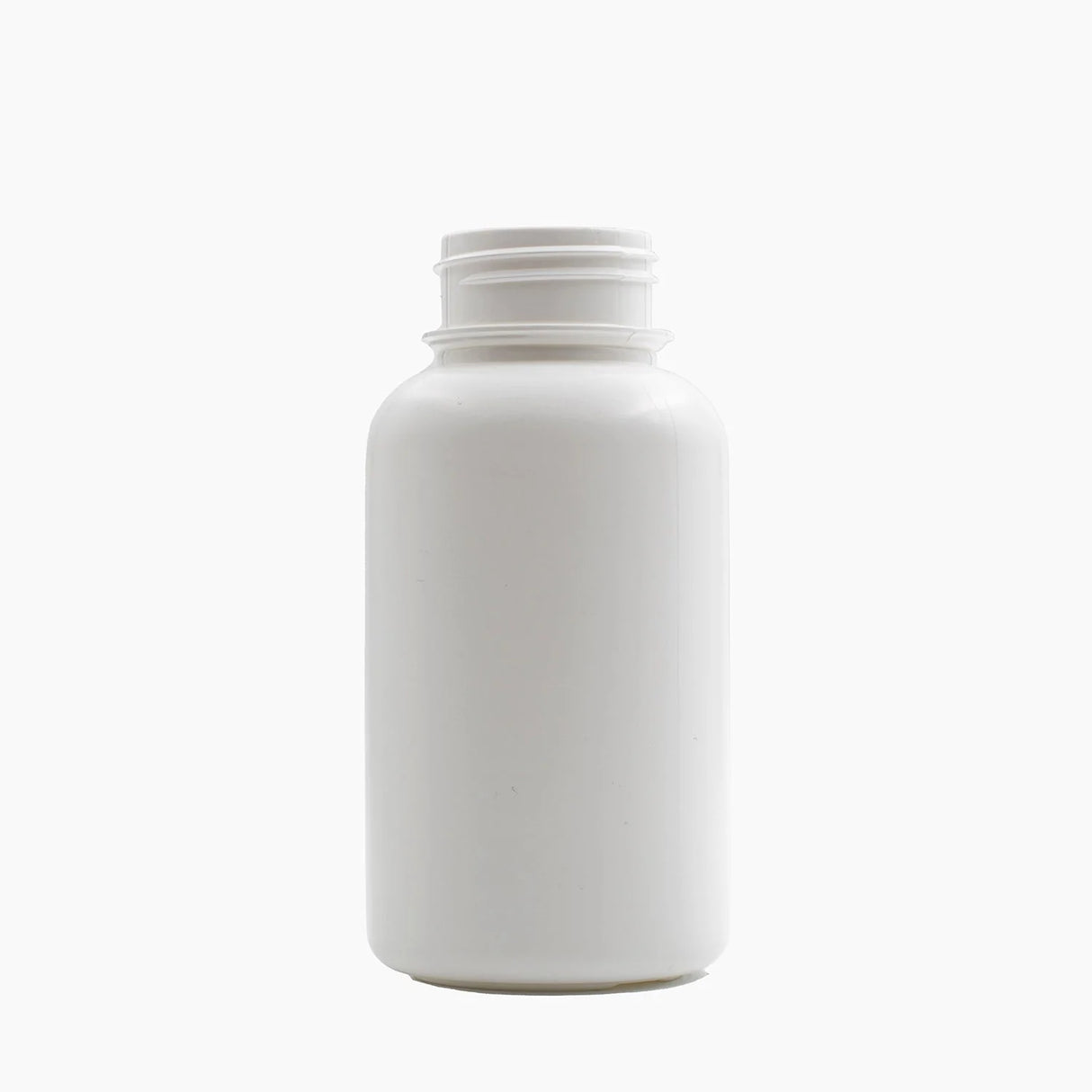 250ml HDPE Tablet Container (38mm neck) - No Closure - White