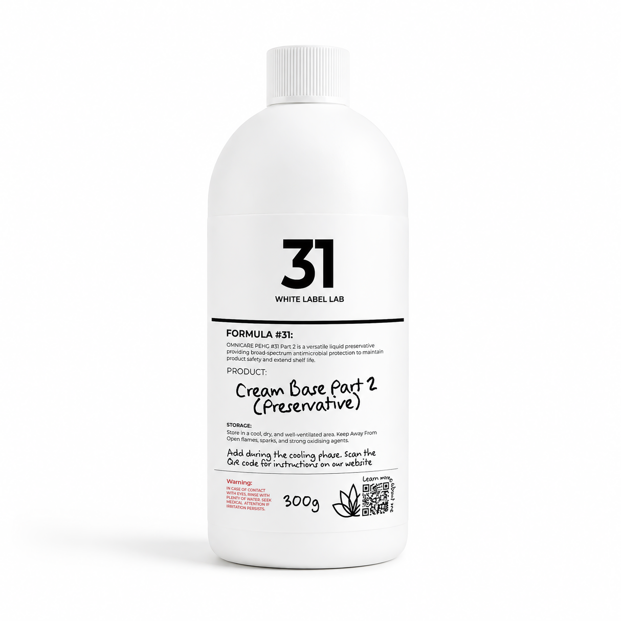 BrightPack Cream Base #31 (White Label Lab)