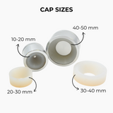 Bottle cap size closeup