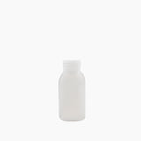 50ml HDPE Boston Bottle (24mm neck) - No Closure - Natural