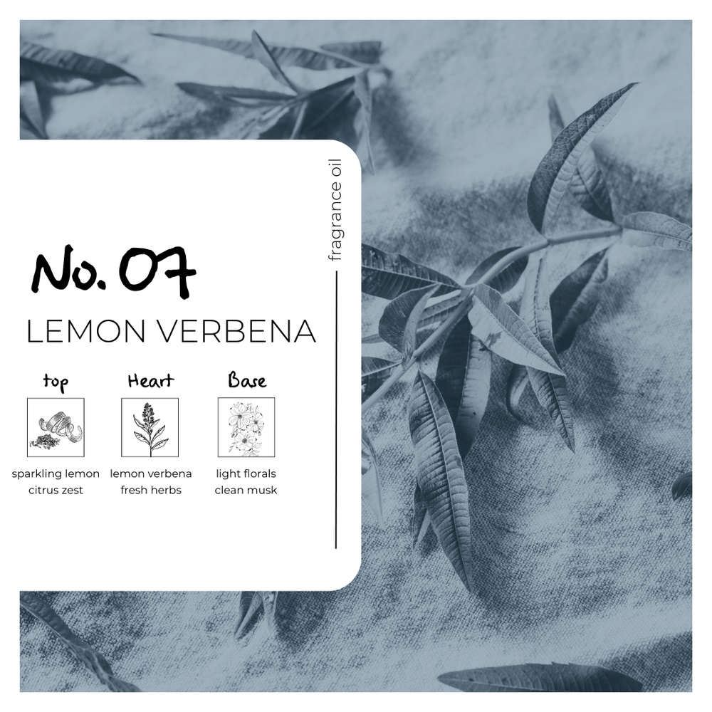 Lemon Verbena Fragrance Oil – Bright Citrus Herbal Scent – Bright