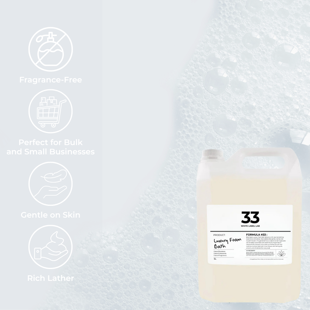 Brightpack Luxury Foam Bath #33 (White Label Lab)