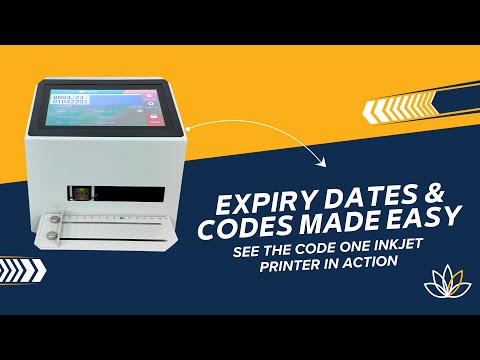 Code One Inkjet Batch & Date Coding Printer