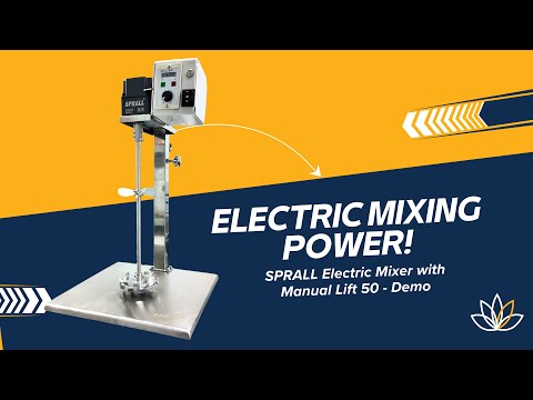 SPRALL Electric Mixer with Manual Lift 50