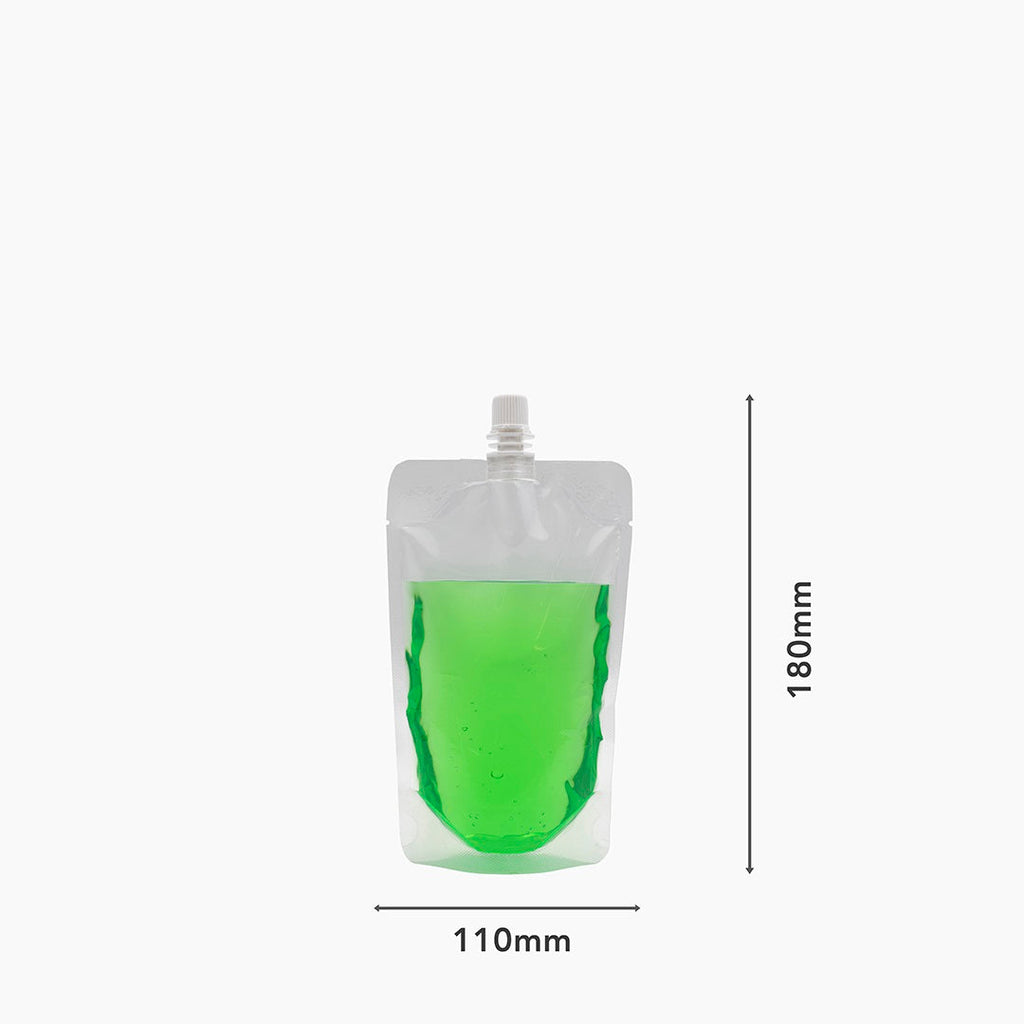 300ml Spouted Clear Stand-Up Pouch