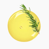 Rosemary Leaves Atop A Circular Blob Of Yellow Oil | Bulk Oils | Brightpack Raw Materials